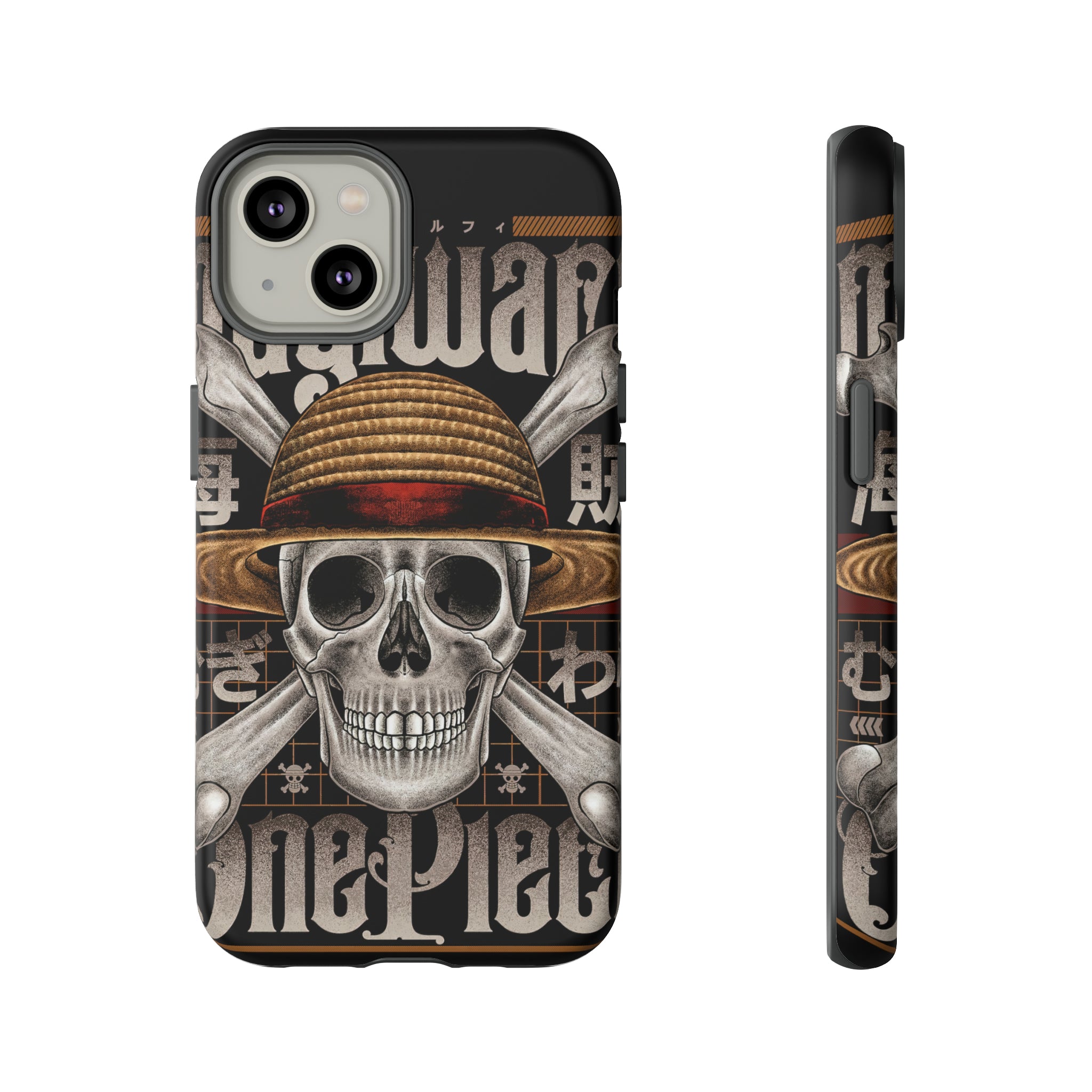 Mugiwara One Piece Tough Phone Cases - OtakuSuppliers Mugiwara One Piece Tough Phone Cases iPhone 14 / Matte