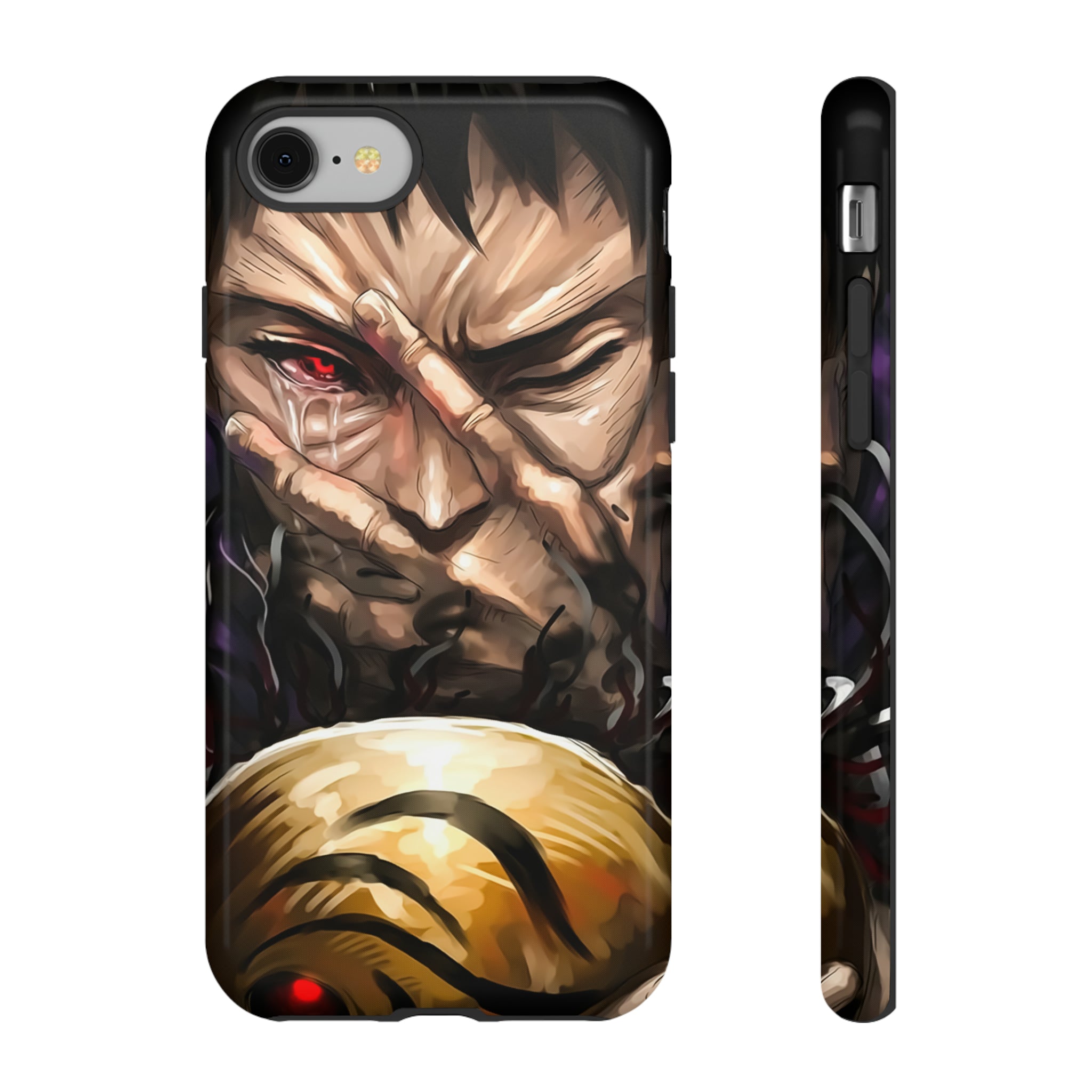 Obito Uchia Tough Phone Cases - OtakuSuppliers Obito Uchia Tough Phone Cases iPhone 8 / Glossy