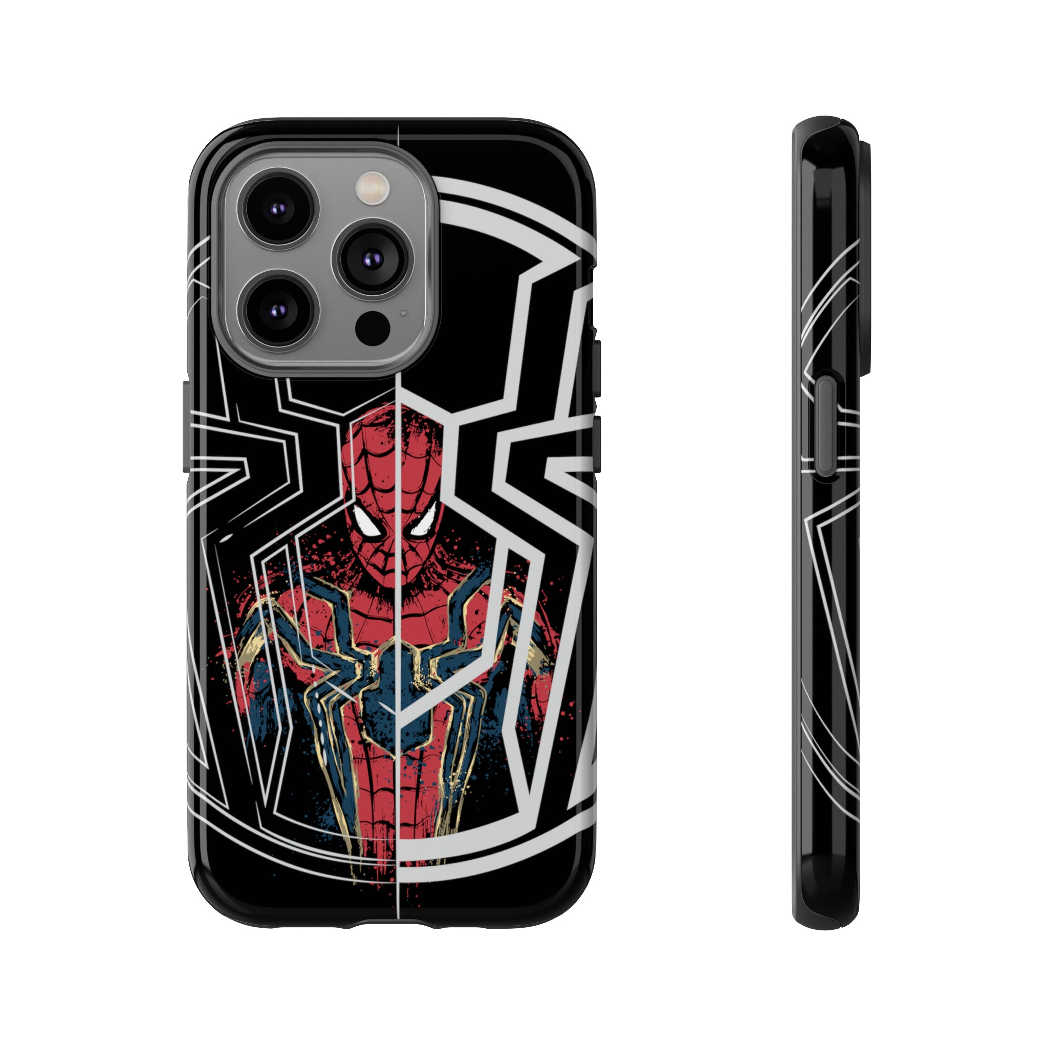 Spiderman Tough Phone Cases - OtakuSuppliers Spiderman Tough Phone Cases iPhone 14 Pro / Glossy