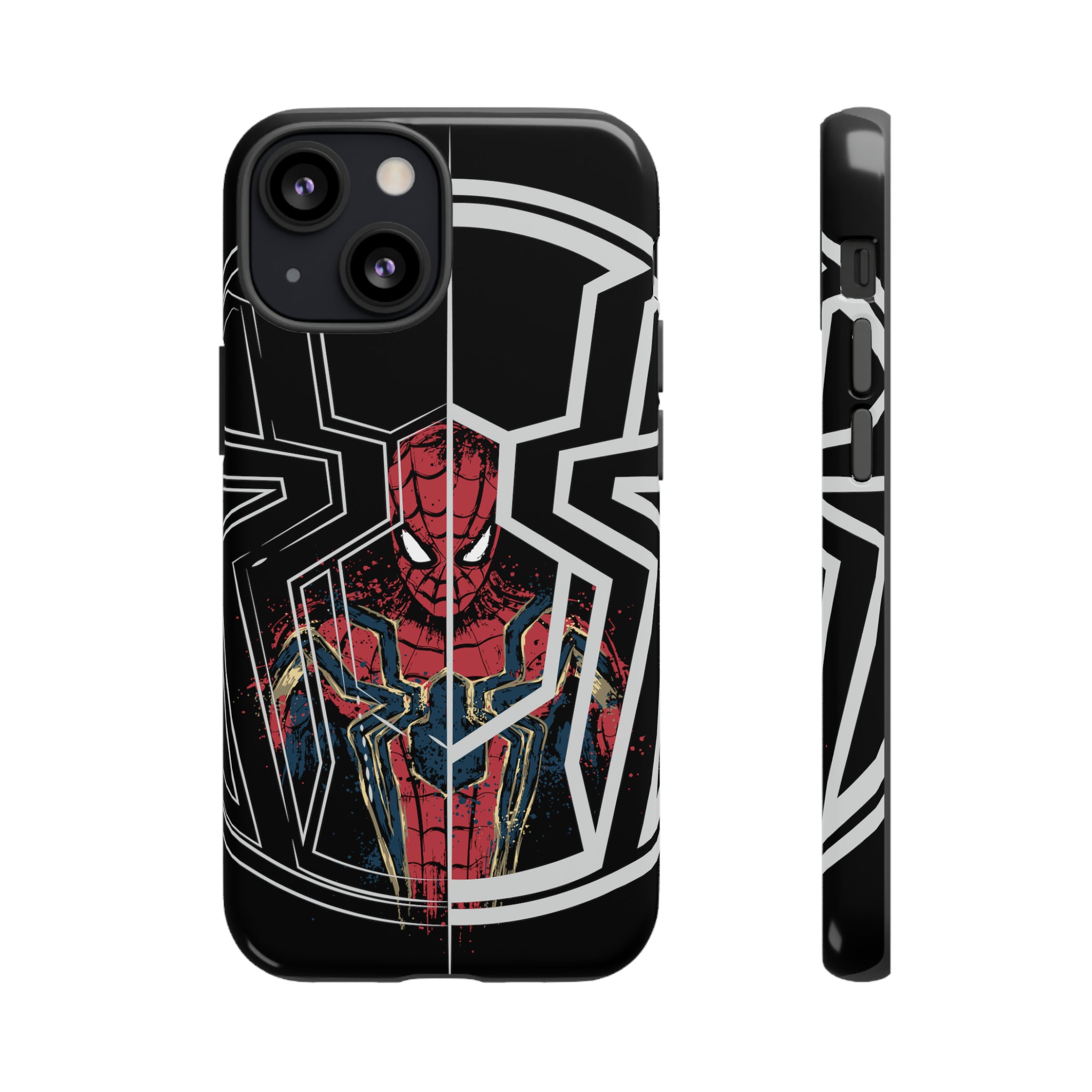 Spiderman Tough Phone Cases - OtakuSuppliers Spiderman Tough Phone Cases iPhone 13 Mini / Glossy