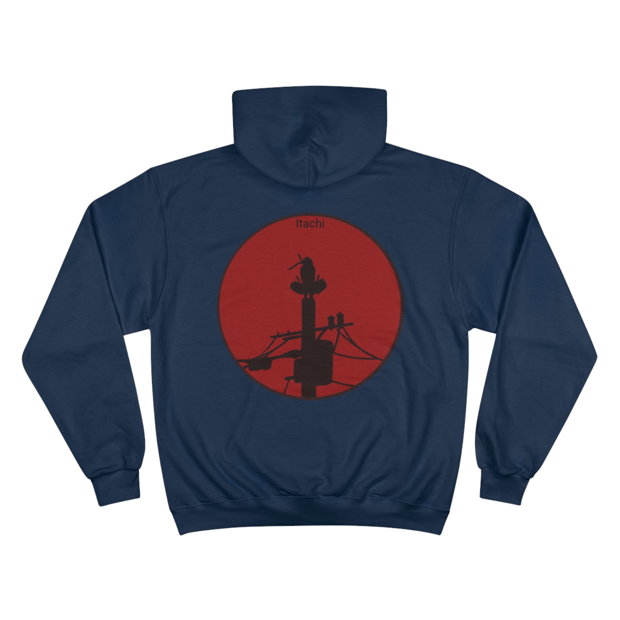 Champion Itachi Hoodie - OtakuSuppliers Champion Itachi Hoodie Navy / 2XL