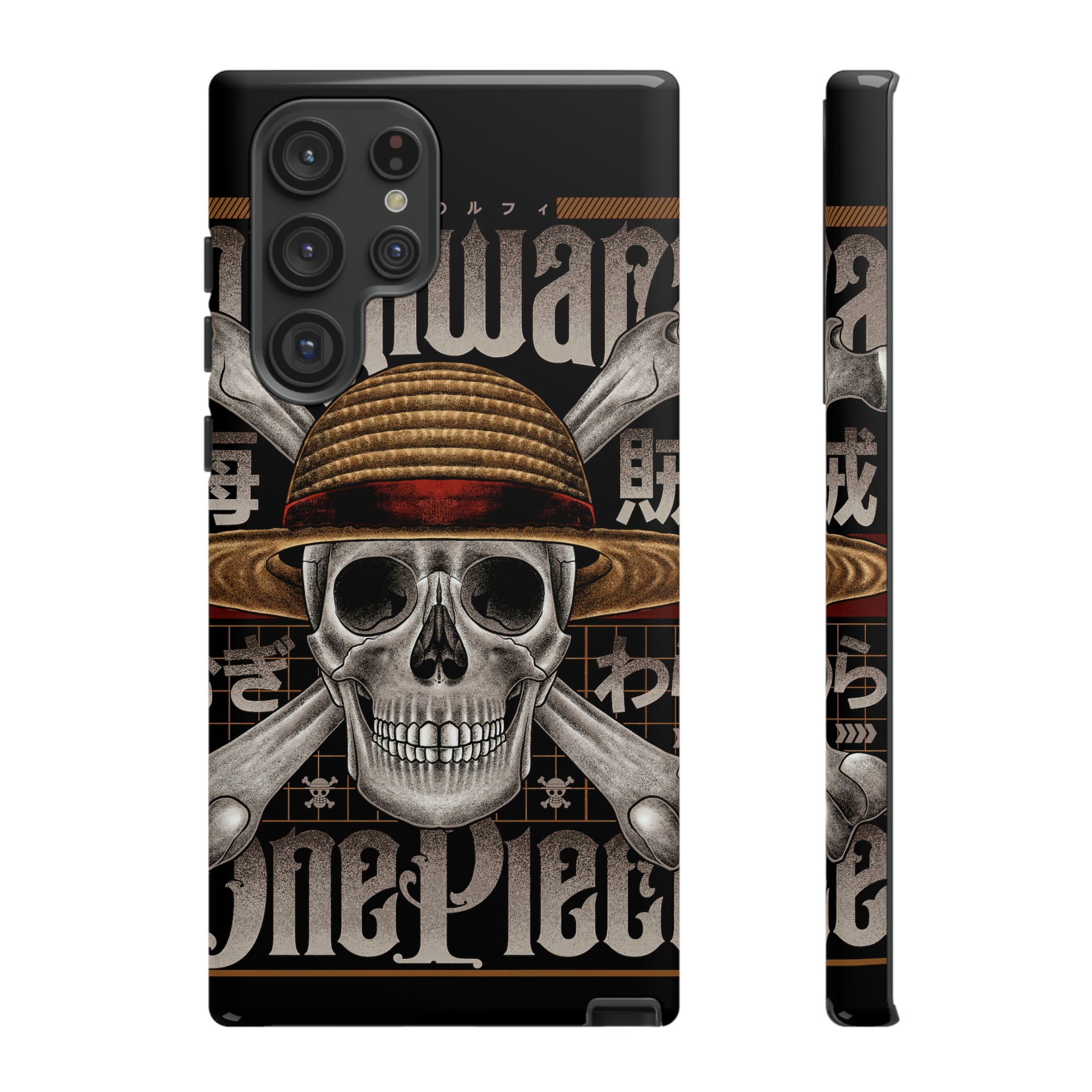 Mugiwara One Piece Tough Phone Cases - OtakuSuppliers Mugiwara One Piece Tough Phone Cases Samsung Galaxy S22 Ultra / Glossy