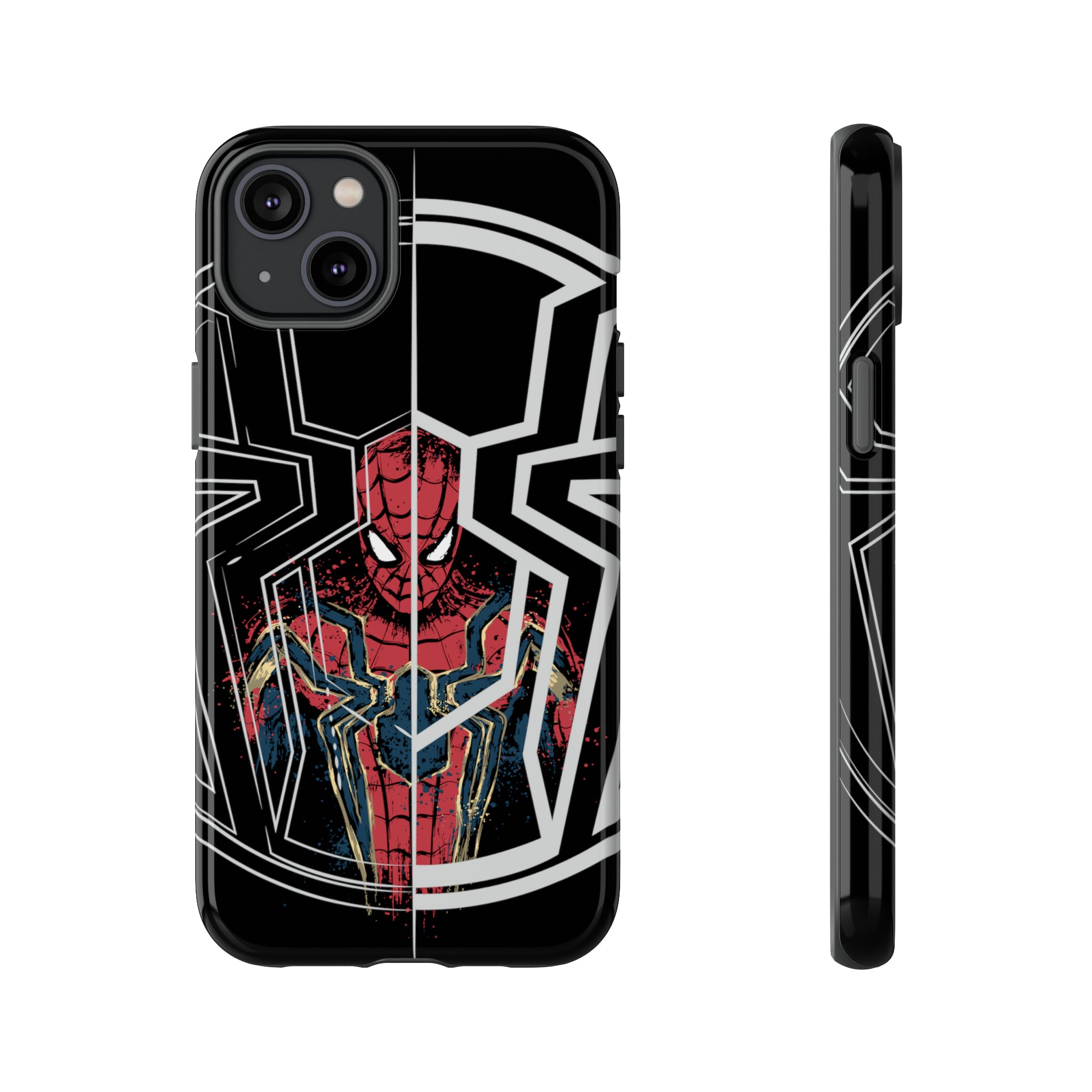 Spiderman Tough Phone Cases - OtakuSuppliers Spiderman Tough Phone Cases iPhone 14 Plus / Glossy