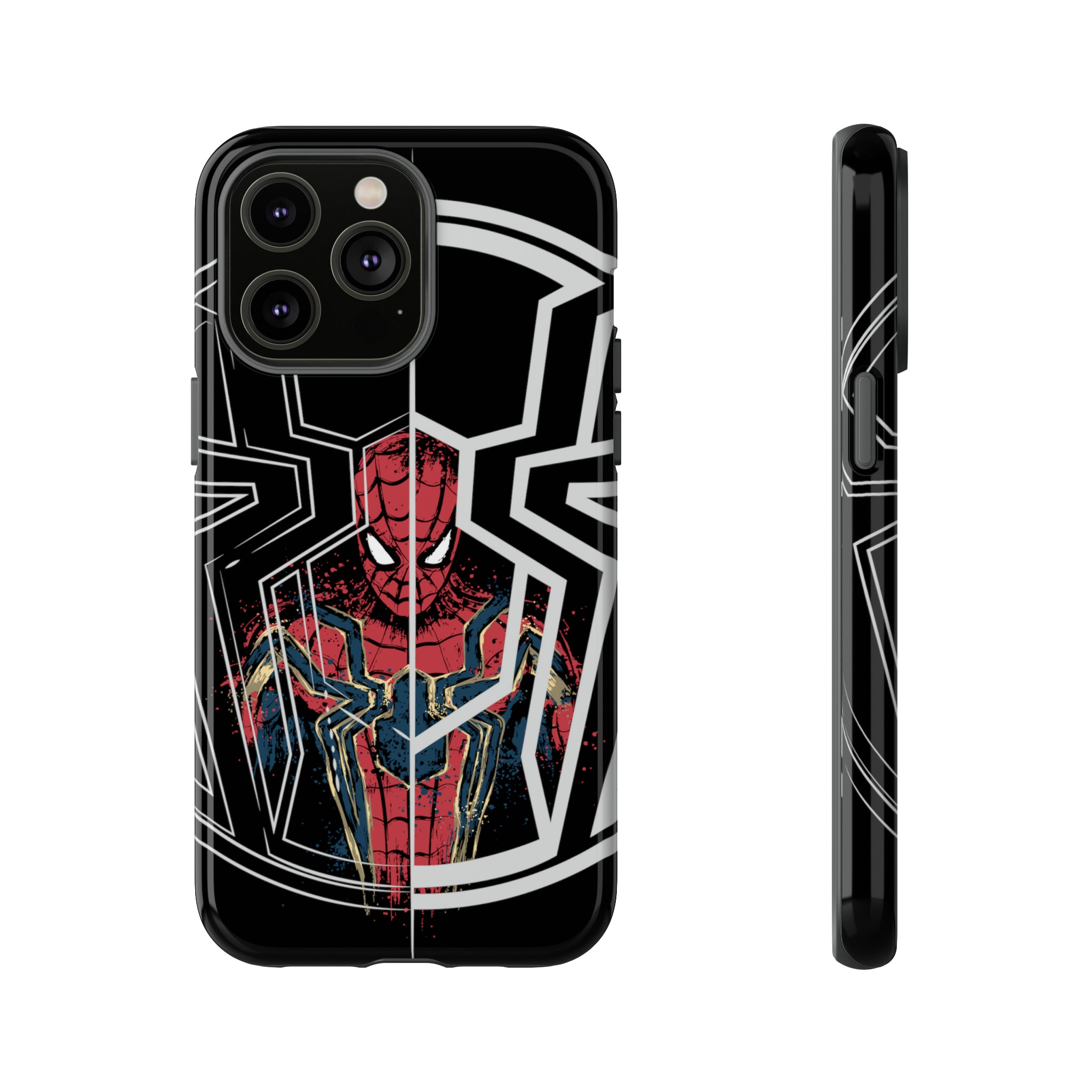 Spiderman Tough Phone Cases - OtakuSuppliers Spiderman Tough Phone Cases iPhone 14 Pro Max / Glossy