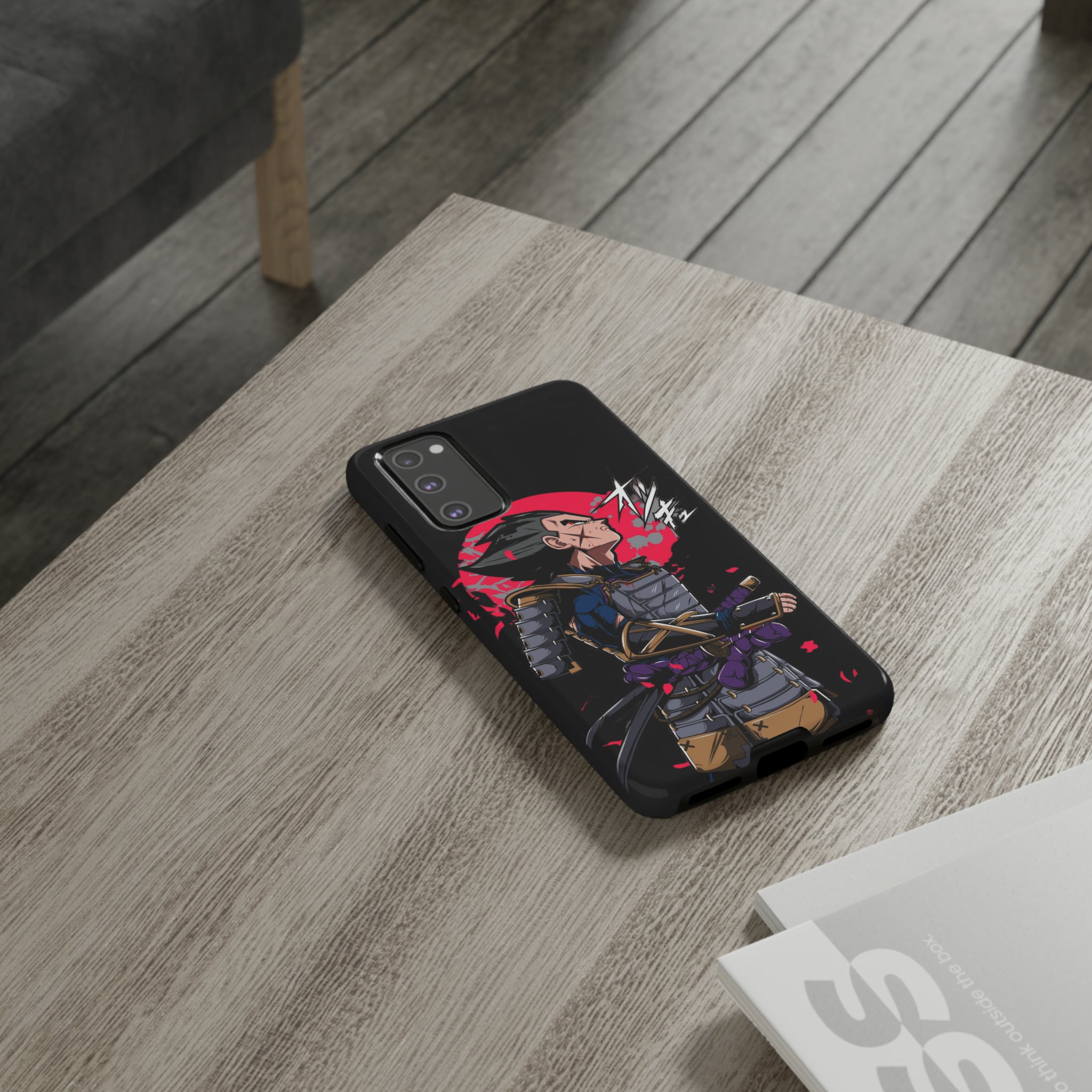 Samurai Vegeta Tough Phone Cases - OtakuSuppliers Samurai Vegeta Tough Phone Cases