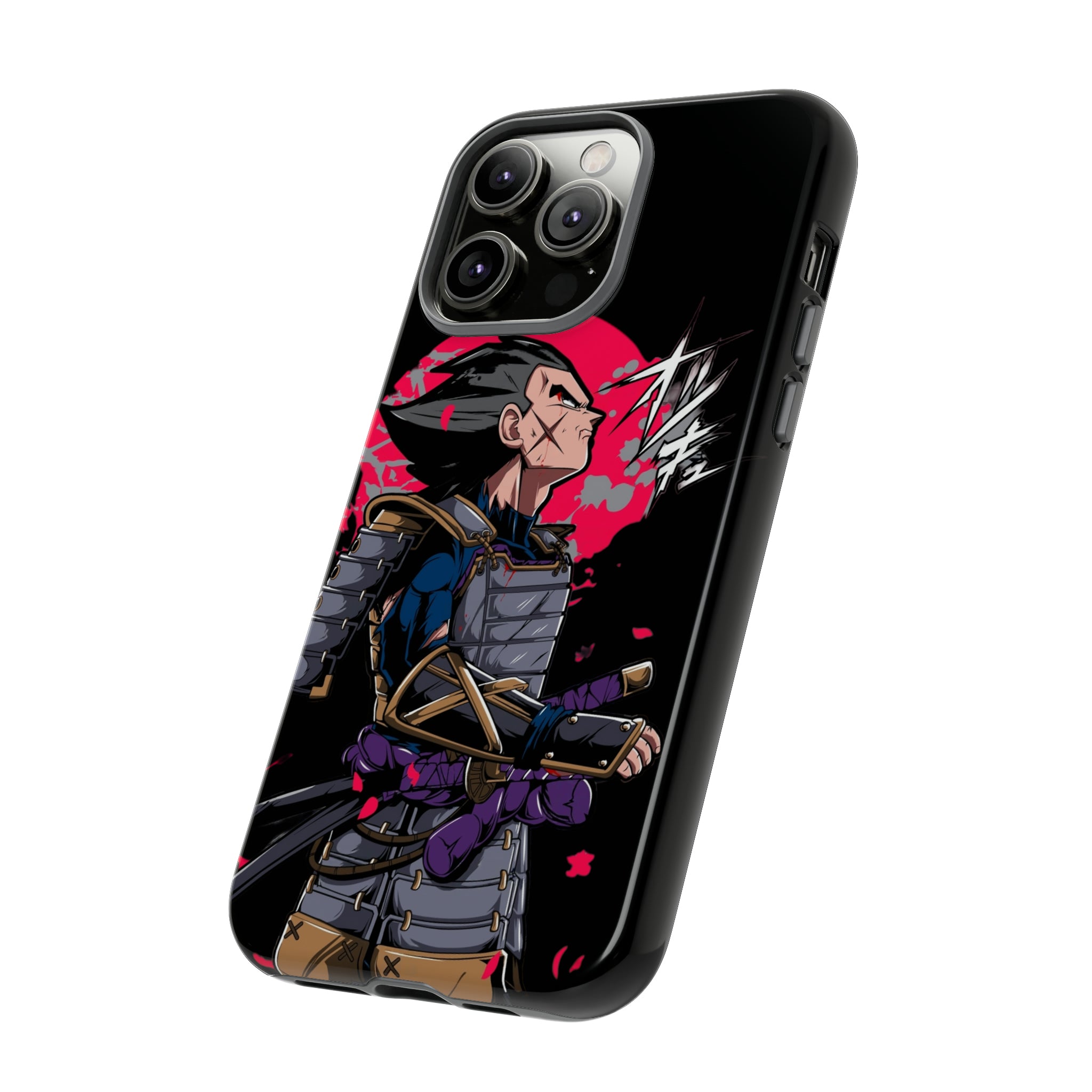 Samurai Vegeta Tough Phone Cases - OtakuSuppliers Samurai Vegeta Tough Phone Cases