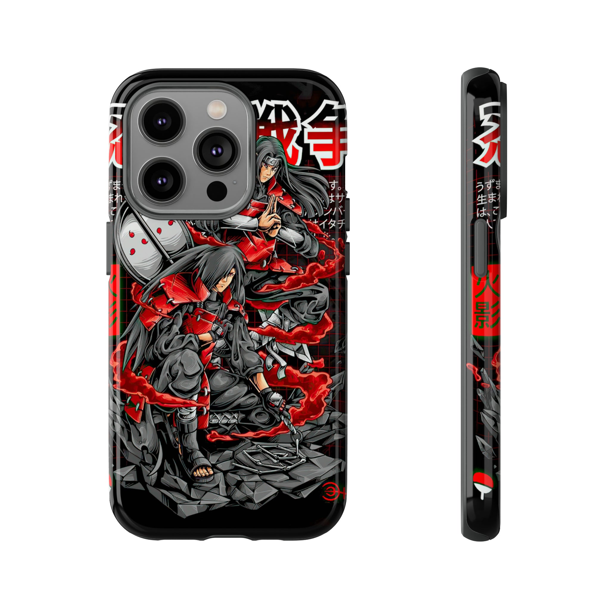 Hashirama and Madara Naruto Tough Phone Cases - OtakuSuppliers Hashirama and Madara Naruto Tough Phone Cases iPhone 14 Pro / Glossy