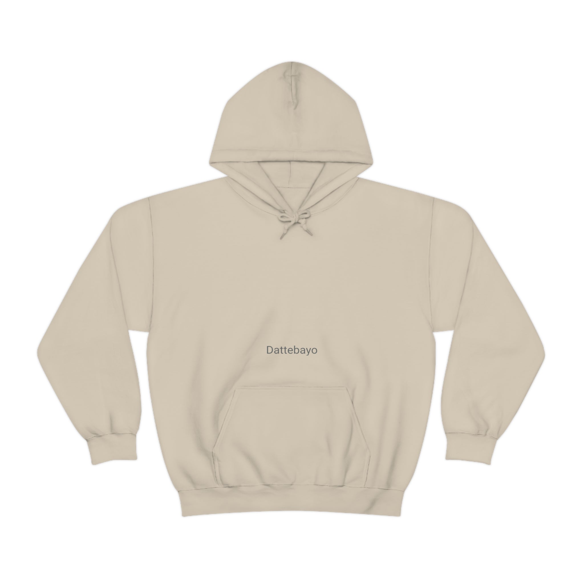 Naruto Dattebayo Hoodie - OtakuSuppliers Naruto Dattebayo Hoodie Sand / S
