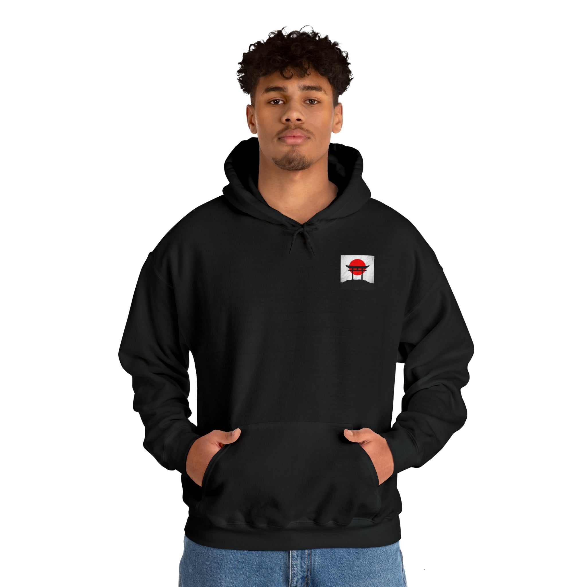 Big 3 Heavy Blend Hooded Sweatshirt - OtakuSuppliers Big 3 Heavy Blend Hooded Sweatshirt