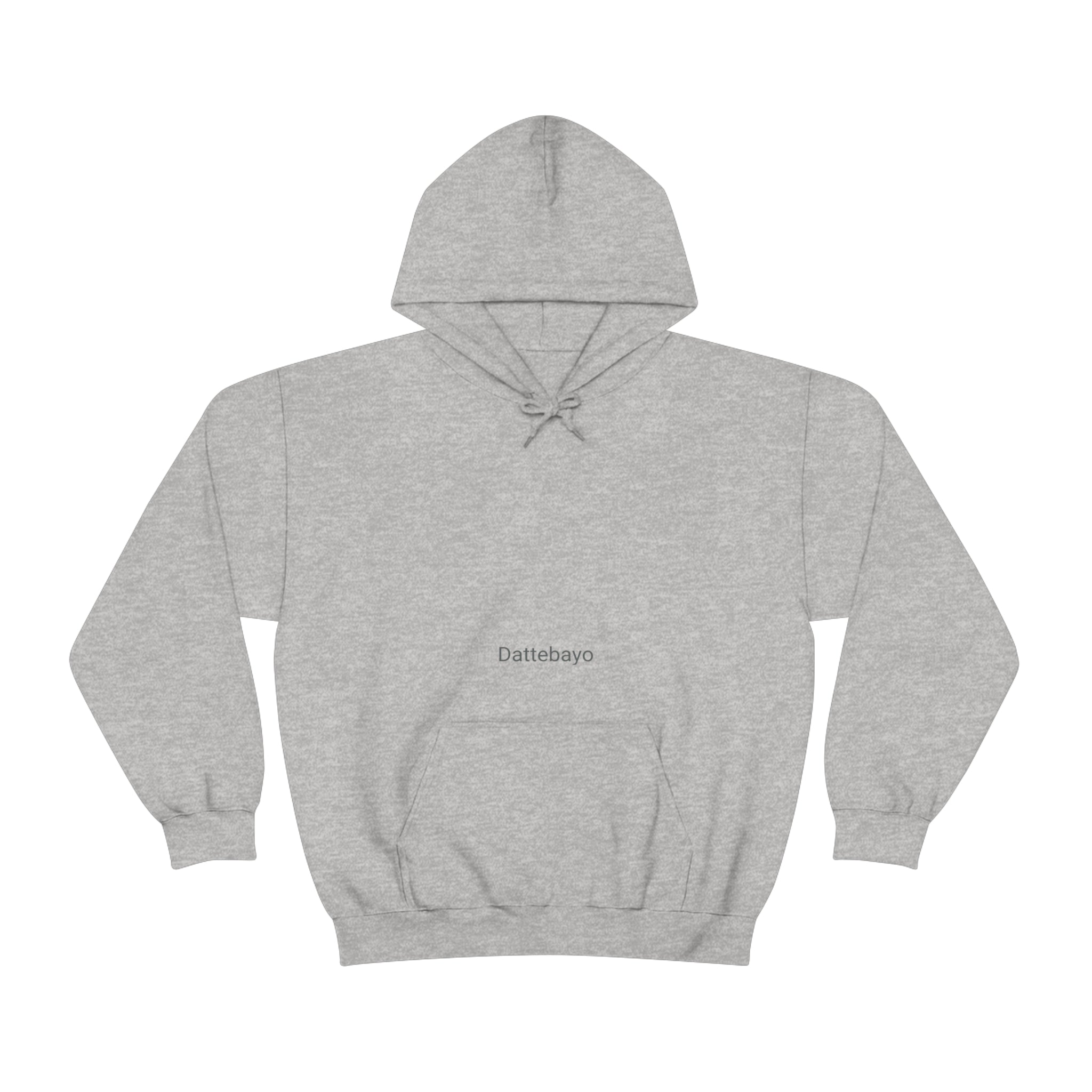 Naruto Dattebayo Hoodie - OtakuSuppliers Naruto Dattebayo Hoodie Sport Grey / M