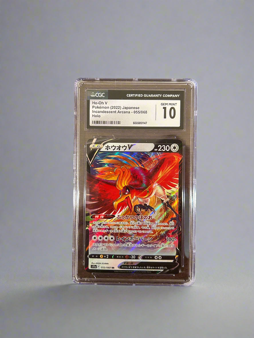 Ho-Oh V CGC GEM MINT 10 Japanese - OtakuSuppliers