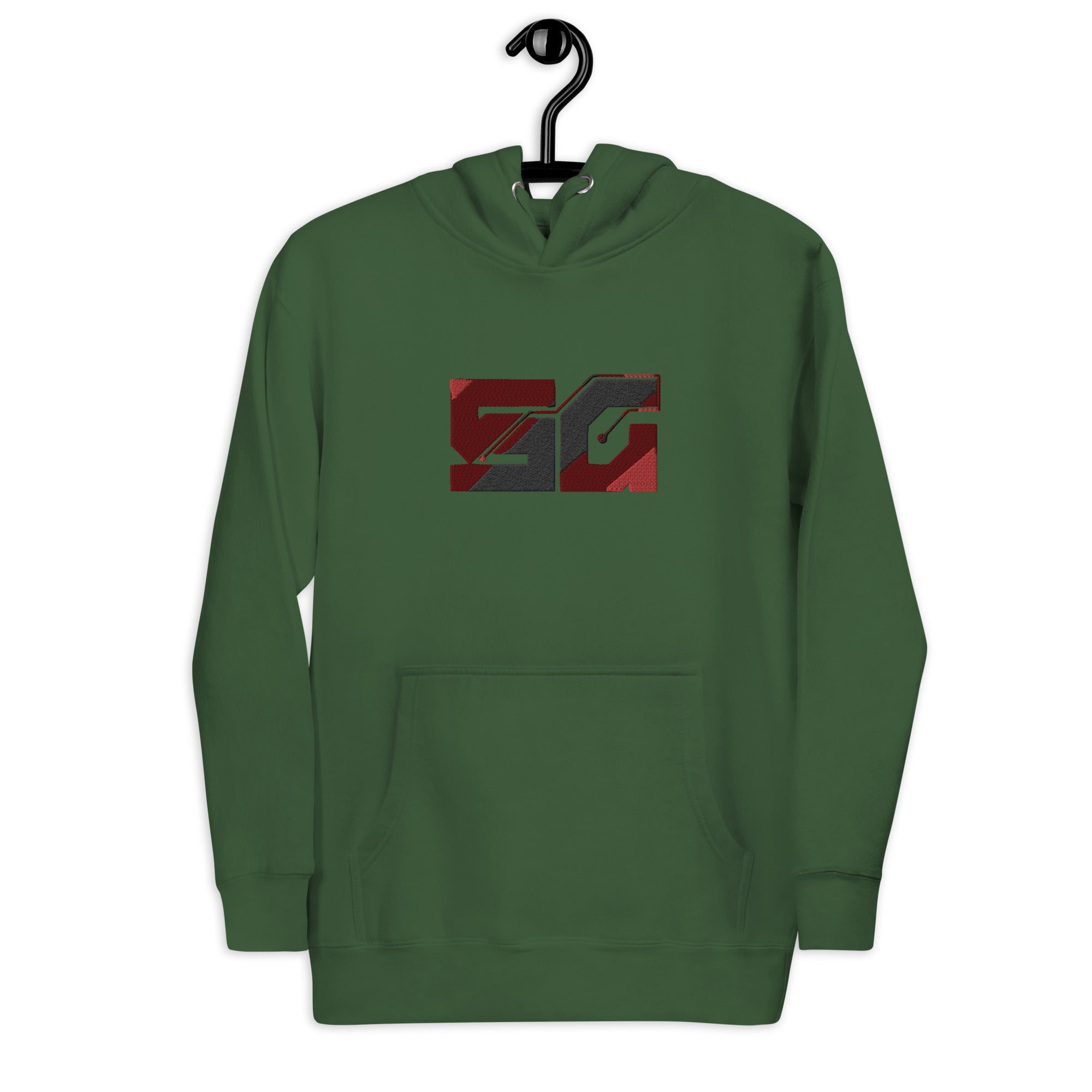 Sofrito Gaming Embroidered Hoodie - OtakuSuppliers Sofrito Gaming Embroidered Hoodie Forest Green / S