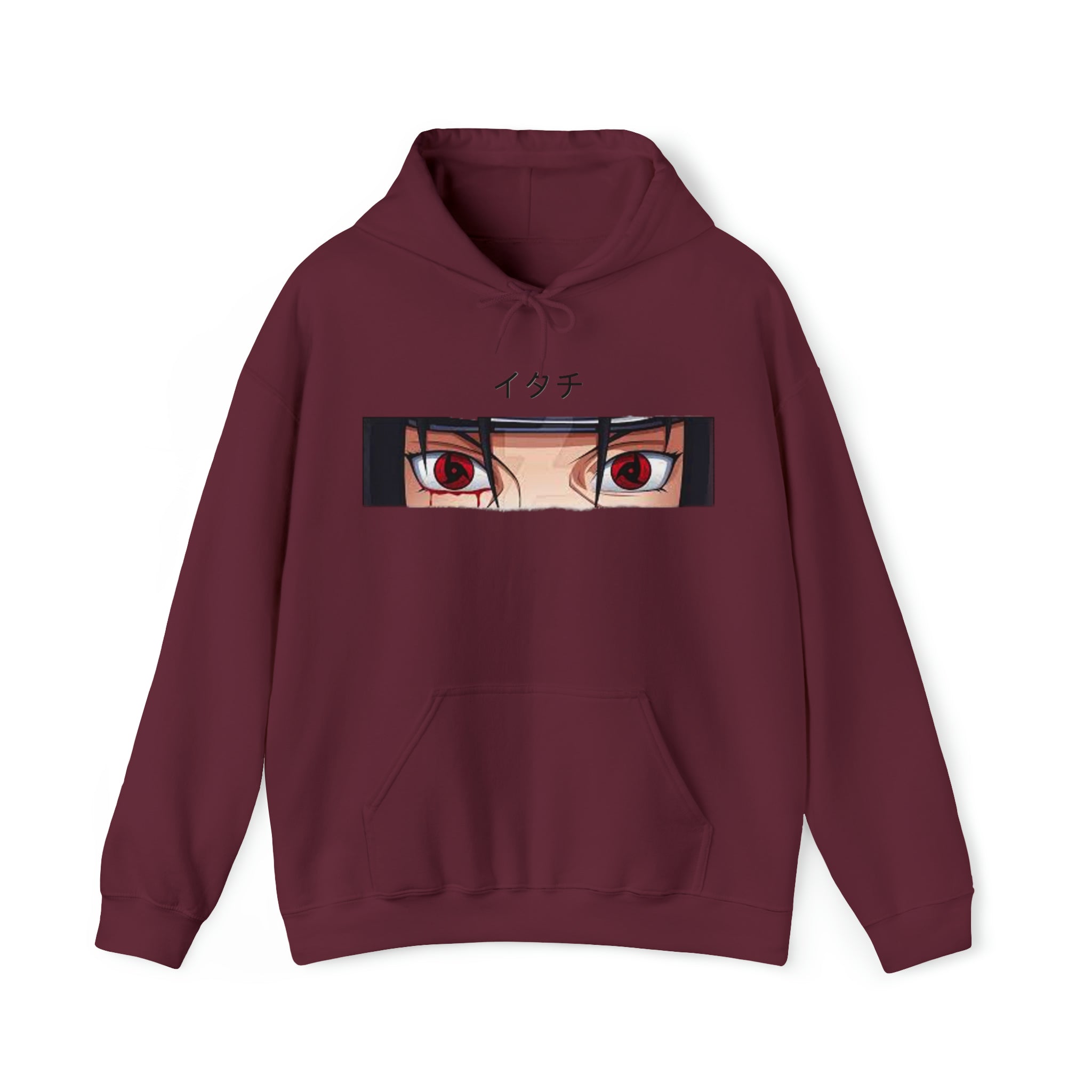 Itachi Hoodie - OtakuSuppliers Itachi Hoodie Maroon / S