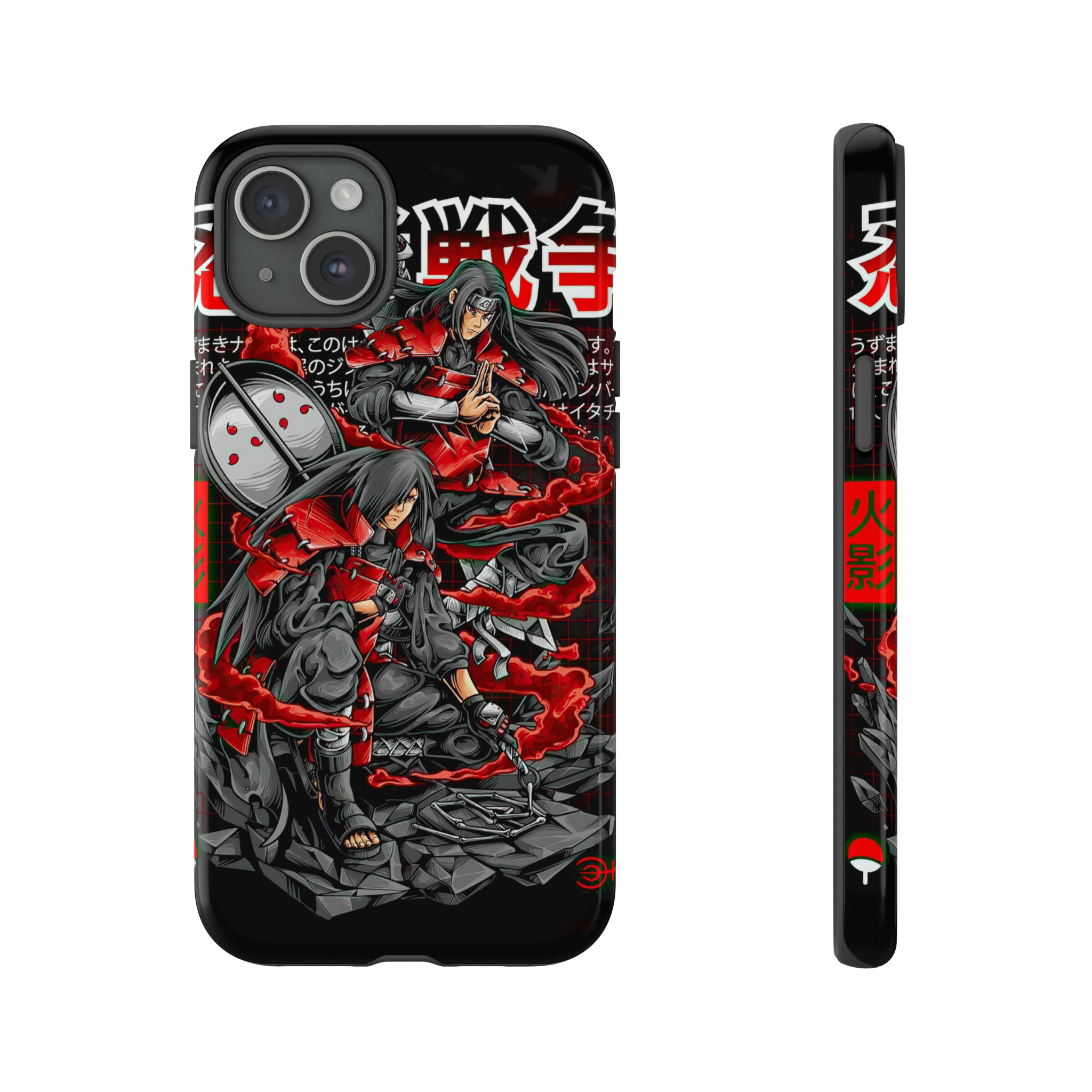 Hashirama and Madara Naruto Tough Phone Cases - OtakuSuppliers Hashirama and Madara Naruto Tough Phone Cases iPhone 15 Plus / Glossy