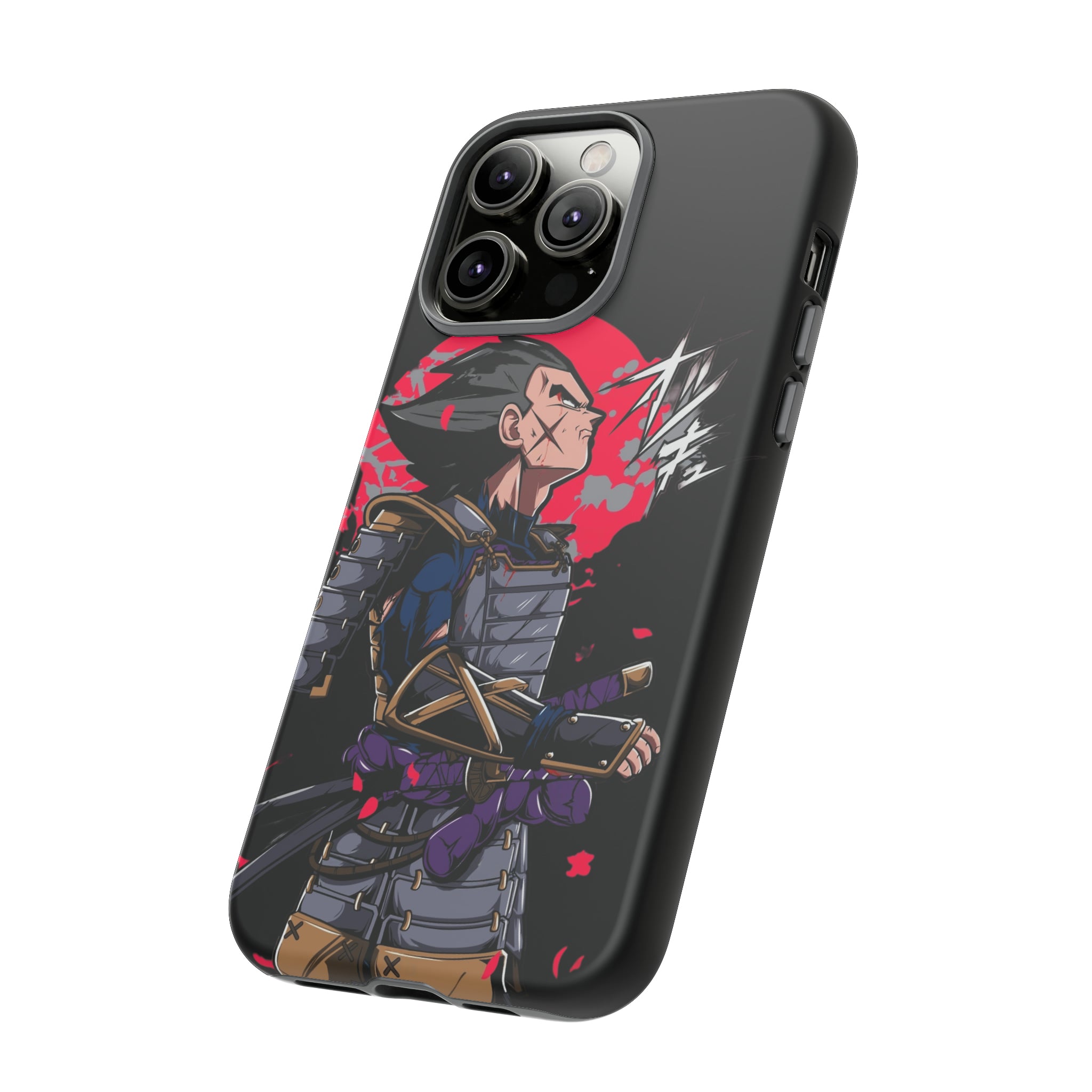 Samurai Vegeta Tough Phone Cases - OtakuSuppliers Samurai Vegeta Tough Phone Cases
