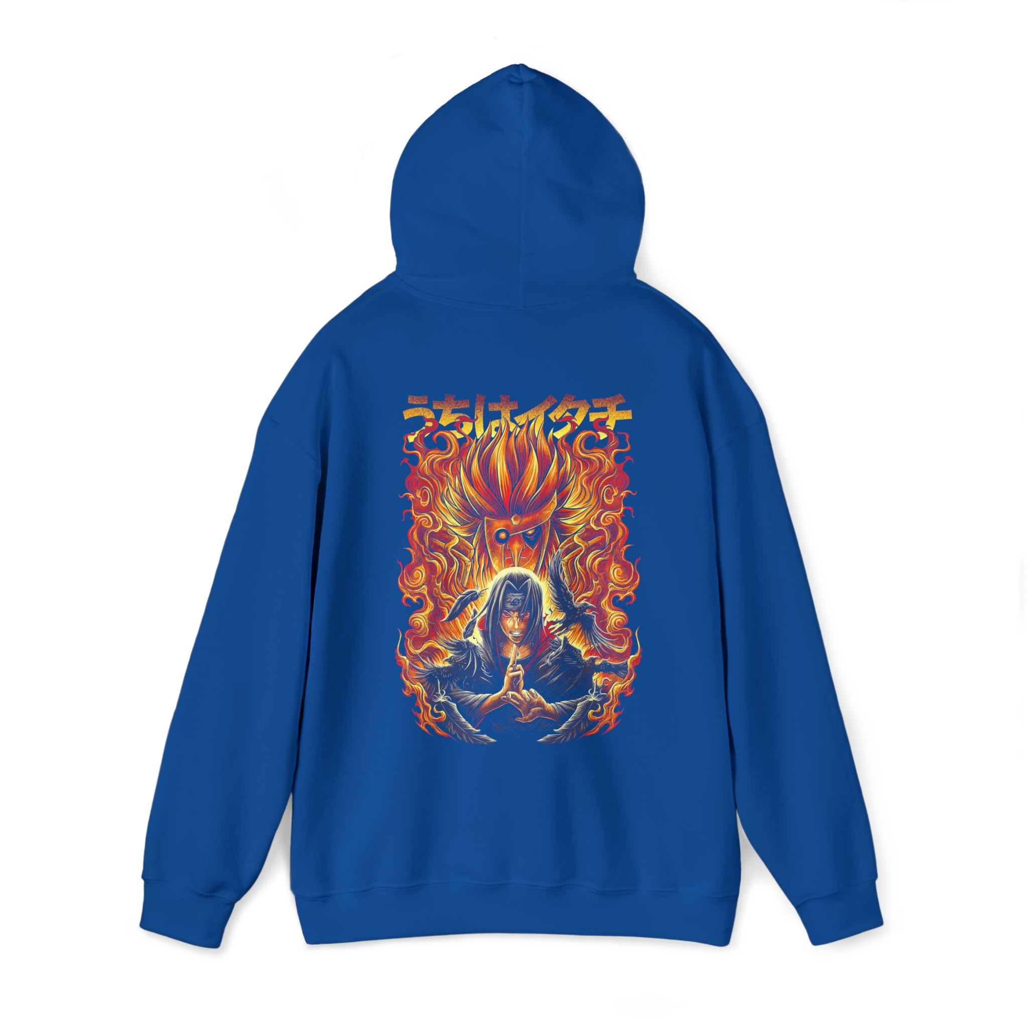 Itachi Susano Unleashed Hoodie - OtakuSuppliers Itachi Susano Unleashed Hoodie Royal / S