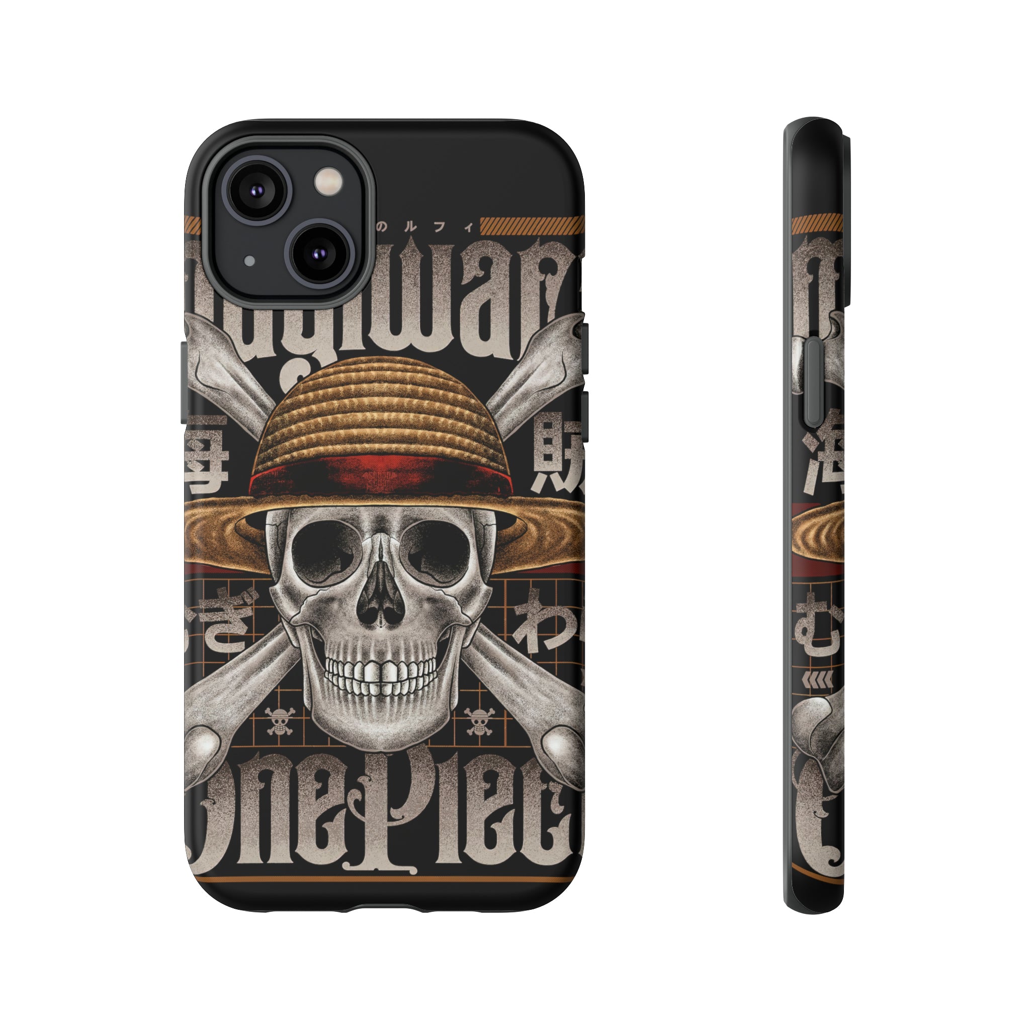 Mugiwara One Piece Tough Phone Cases - OtakuSuppliers Mugiwara One Piece Tough Phone Cases iPhone 14 Plus / Matte