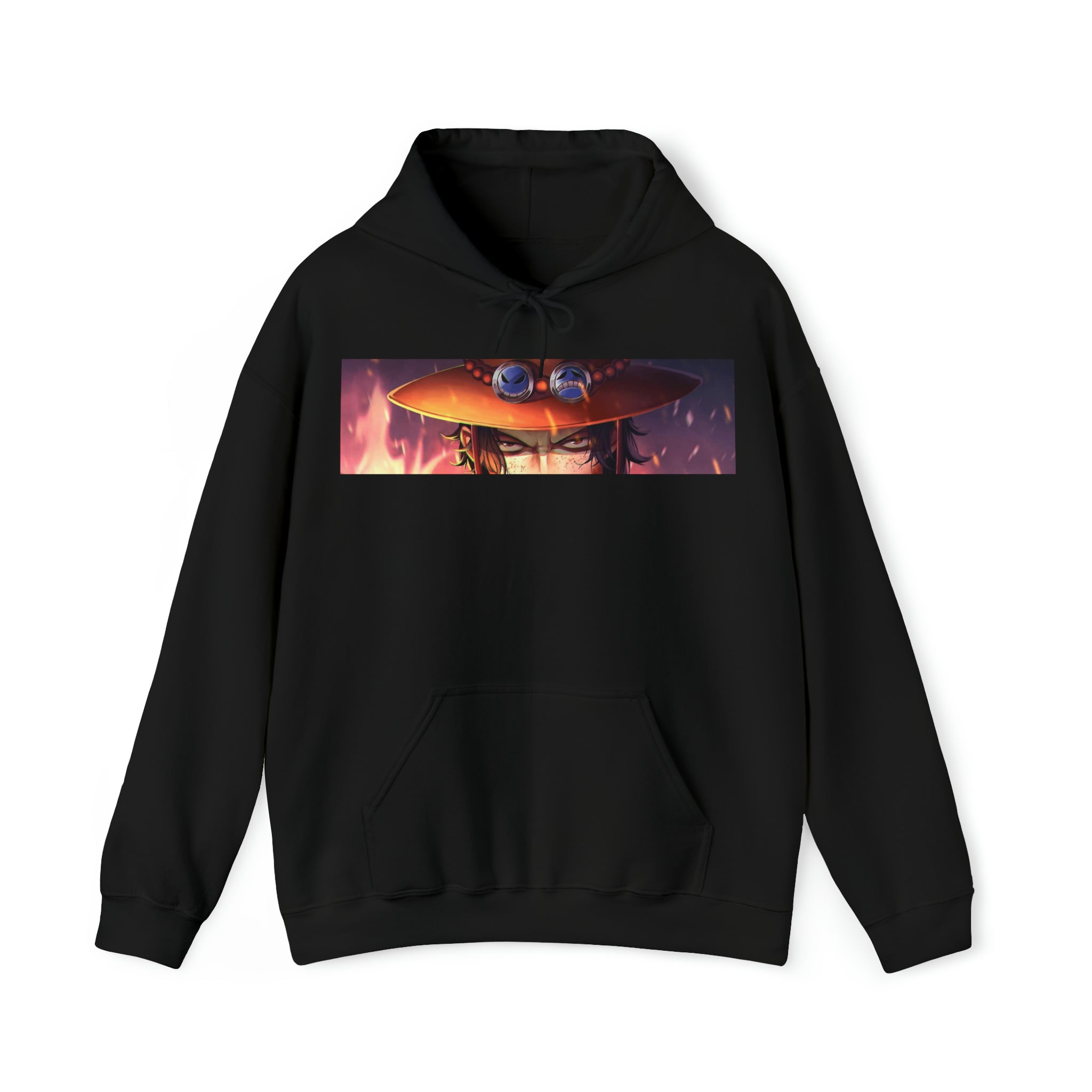 Fire Fist Ace Hoodie - OtakuSuppliers Fire Fist Ace Hoodie Black / S