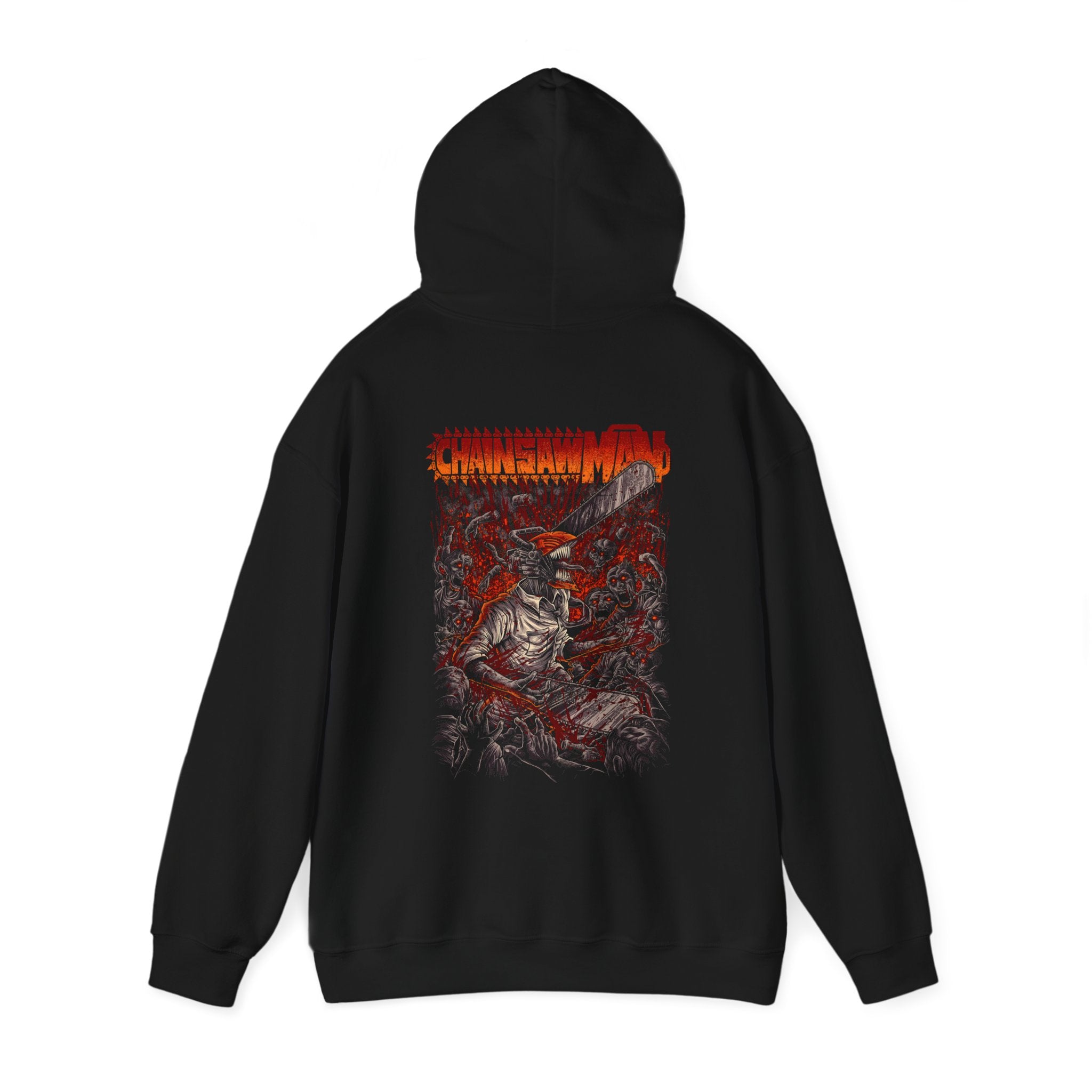 Chainsaw Man Hoodie - OtakuSuppliers Chainsaw Man Hoodie Black / S
