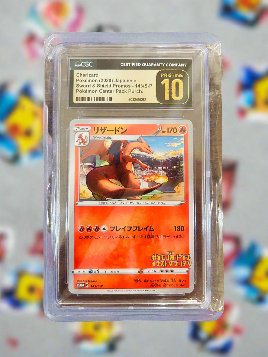 Pristine 10 Pokemon Center Japan Charizard - OtakuSuppliers
