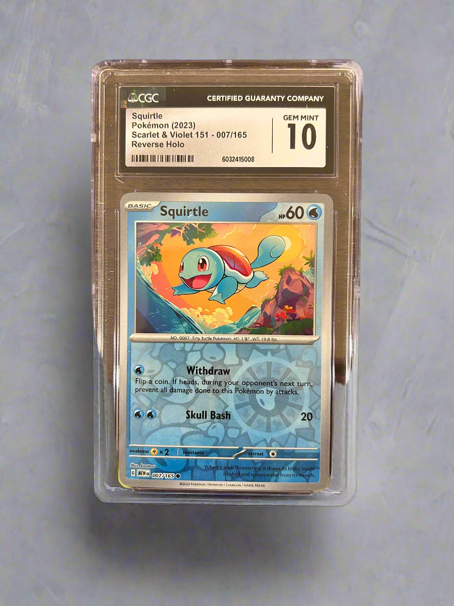 Squirtle CGC GEM MINT 10 - OtakuSuppliers