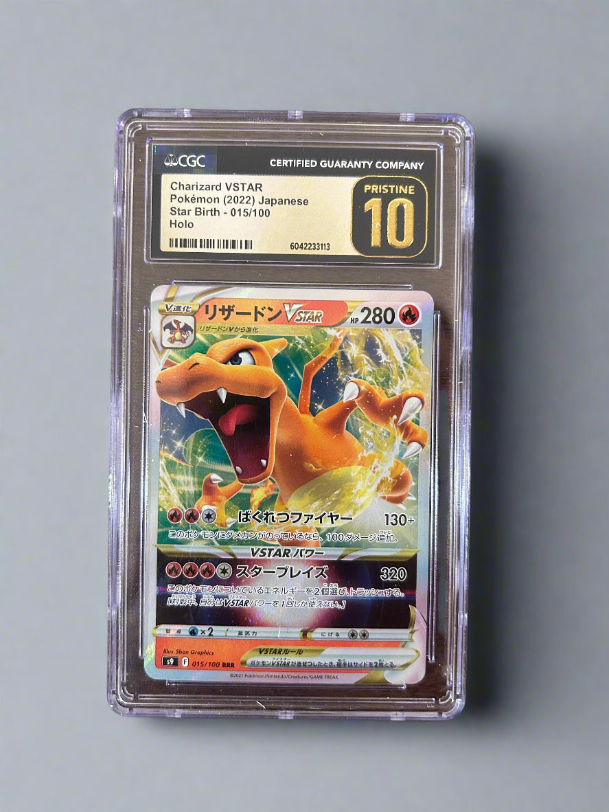 Charizard VSTAR CGC Pristine 10 Japanese - OtakuSuppliers