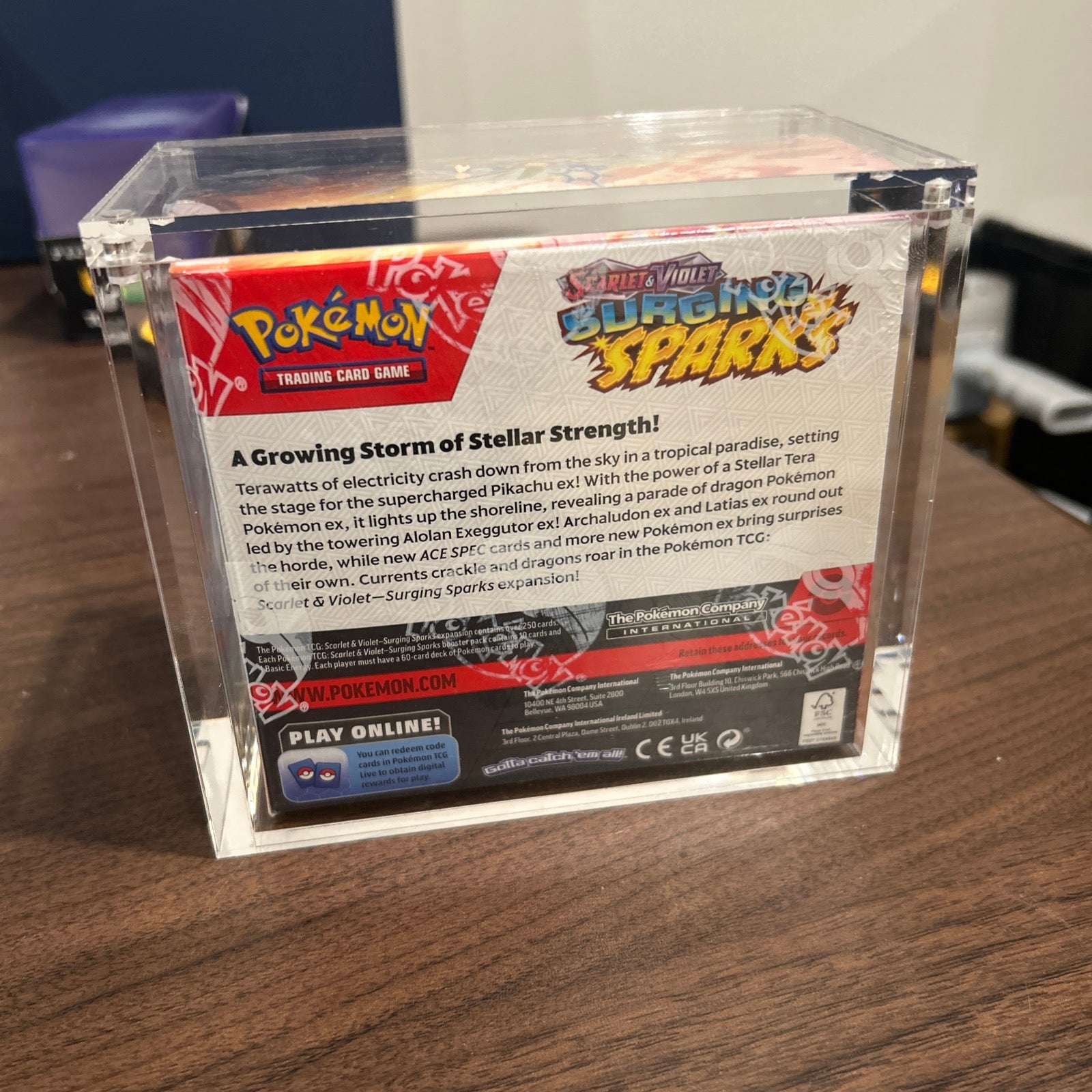 Pokemon Surging Sparks Booster Box Factory Sealed
