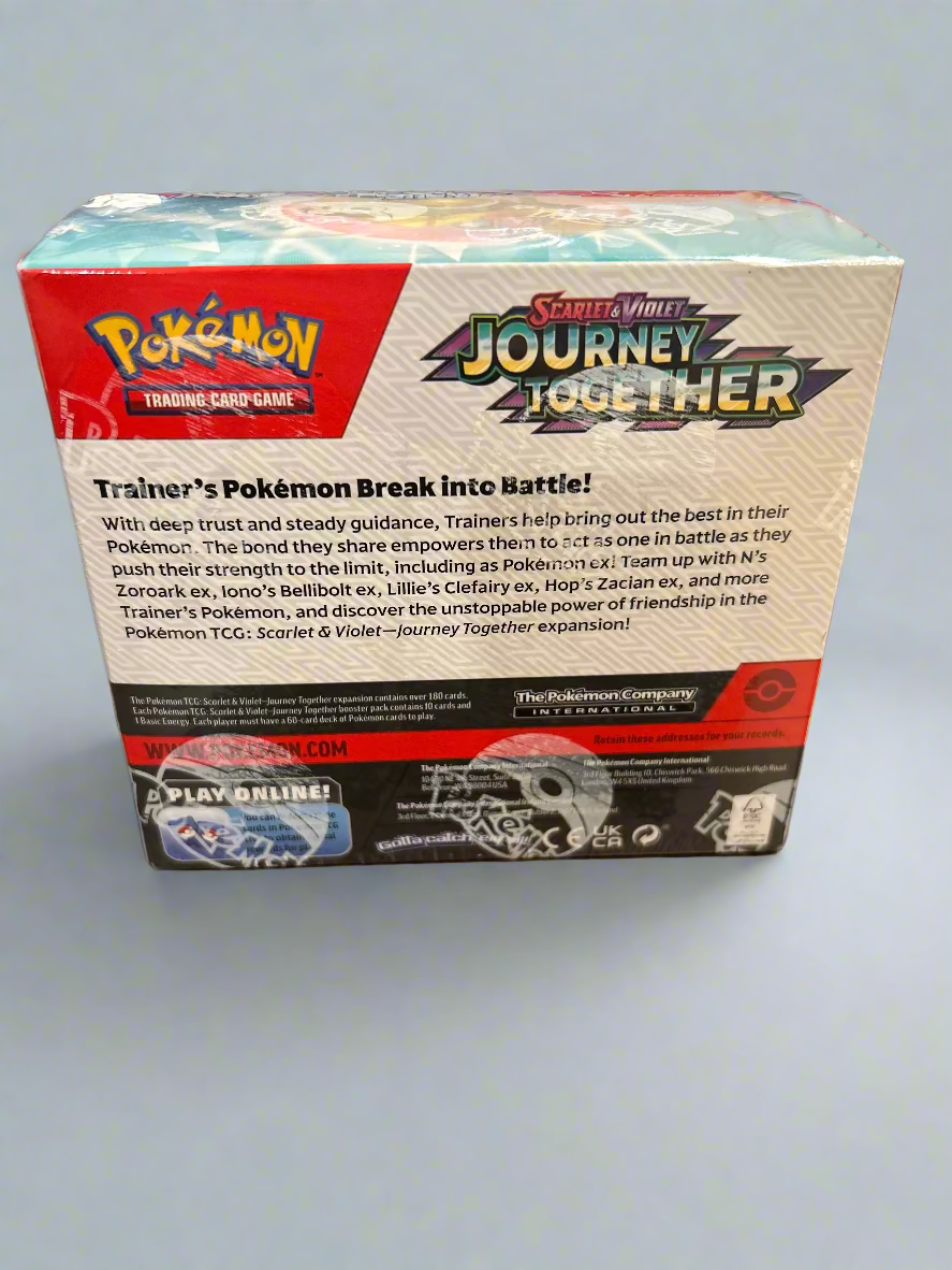 Pokemon Enhanced Journey Together Booster Box Factory Sealed