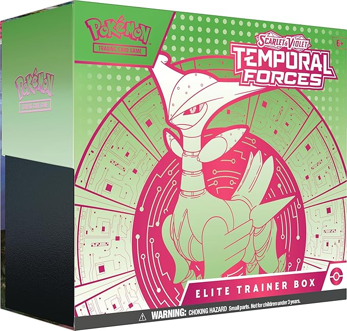 Pokemon TCG: Scarlet and Violet: Temporal Forces: Elite Trainer Box - OtakuSuppliers
