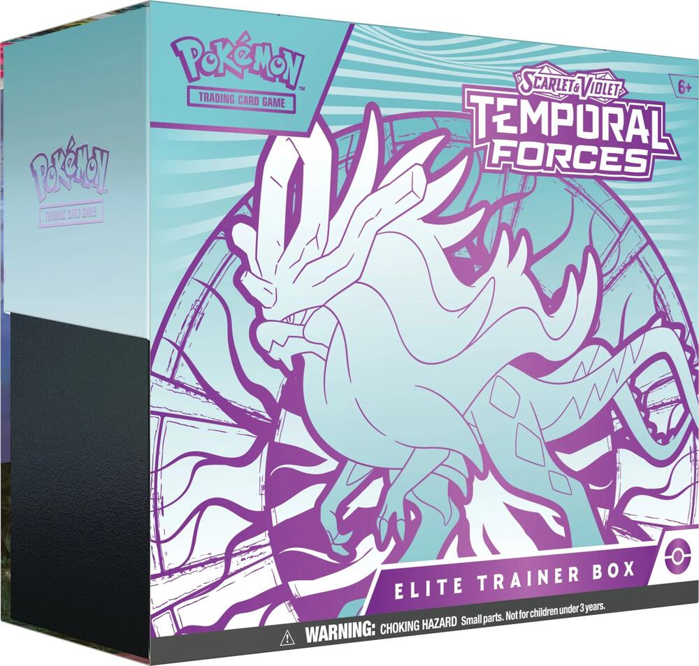 Pokemon TCG: Scarlet and Violet: Temporal Forces: Elite Trainer Box - OtakuSuppliers