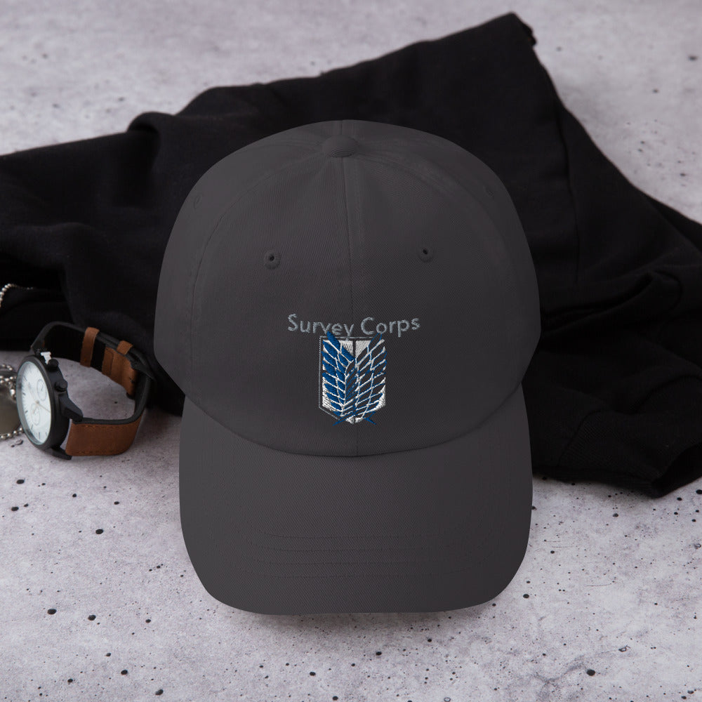 Survey Corps AOT hat - OtakuSuppliers Survey Corps AOT hat Dark Grey